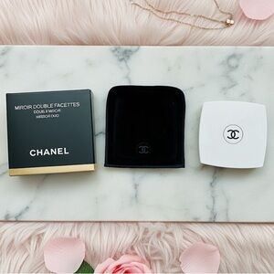 CC Beauty Mirror Double Facettes in Black and White